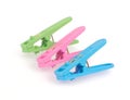 Clothespin clips Royalty Free Stock Photo