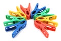 Clothespins Royalty Free Stock Photo