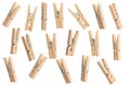 Clothespins Royalty Free Stock Photo