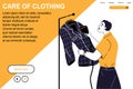 Clothing care. Recycle your garments to reduce environmental impact