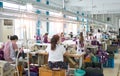 Clothing factories make costumes Royalty Free Stock Photo