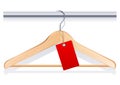 Clothing hanger Royalty Free Stock Photo