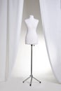 Clothing mannequin white Royalty Free Stock Photo
