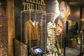 Clothing memorabilia worn by Johnny Cash in the movie Walk the Line at the Johnny Cash Museum in Nashville Tennessee