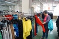 Clothing sales exhibition