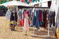 Clothing stalls at the National Arts Festival in Grahamstown Royalty Free Stock Photo