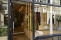 Fashion store window in London