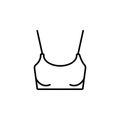 clothing women clothes icon. Element of clothes icon for mobile concept and web apps. Thin line clothing women clothes icon can be