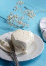 Clotted cream butter cream for Turkish breakfast / Kaymak Royalty Free Stock Photo