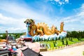 The cloud above Suphanburi city with nice sky. Royalty Free Stock Photo