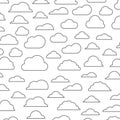 Cloud background Royalty Free Stock Photo
