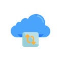 Cloud Backup Icon for Data Protection