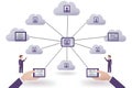 Cloud-Based Data Sharing and Access for Multiple Users