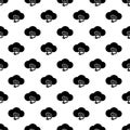 cloud bitcoin icon in Pattern style