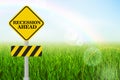 Recession ahead. Royalty Free Stock Photo