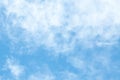 Cloud and blue sky for background textured Royalty Free Stock Photo