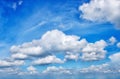 Cloud and blue sky Royalty Free Stock Photo