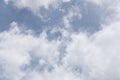 Cloud on blue sky in the daytime of Bright weather.