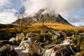 Cloud on the Buachaille Royalty Free Stock Photo