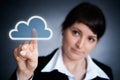 Cloud computing Royalty Free Stock Photo