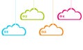 Cloud computing abstract design