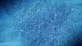 Cyber attack on binary connected technology background exploring code of cloud computing and cyber security in face of cyber