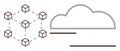 Cloud Computing and Blockchain Networking for Decentralized Data Solutions Royalty Free Stock Photo