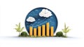 Cloud Computing Business Growth Royalty Free Stock Photo