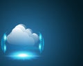 Cloud computing business Transaction bigdata storage Royalty Free Stock Photo