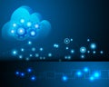Cloud computing business Transaction data network storage