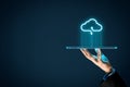 Cloud computing Royalty Free Stock Photo