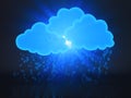 Cloud computing concept Royalty Free Stock Photo