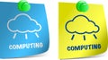 Cloud computing concept Royalty Free Stock Photo