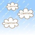 cloud computing concept