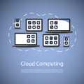 Cloud Computing Concept Royalty Free Stock Photo