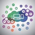 Cloud Computing Concept Royalty Free Stock Photo