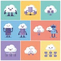 Cloud Computing Concept Art Royalty Free Stock Photo