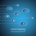 Cloud Computing Concept Royalty Free Stock Photo