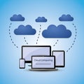 Cloud Computing Concept Royalty Free Stock Photo