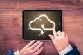 Cloud computing concept Royalty Free Stock Photo