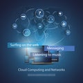 Cloud Computing Concept Royalty Free Stock Photo