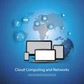 Cloud Computing Concept Royalty Free Stock Photo