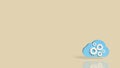 Cloud Computing Concept with Gears and Technology Automation 3d render Royalty Free Stock Photo