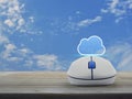 Cloud computing concept Royalty Free Stock Photo