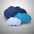 Cloud Computing Concept Illustration Royalty Free Stock Photo