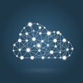 Cloud computing concept - internet