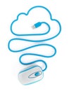 Cloud computing Royalty Free Stock Photo