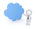 Cloud computing concept. Royalty Free Stock Photo