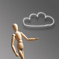 Cloud computing concept - world wide data sharing