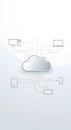 Cloud computing connectivity Royalty Free Stock Photo